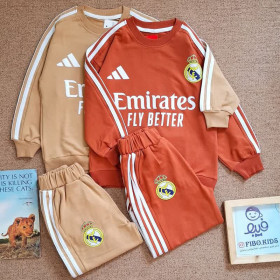 ست دورس و شلوار امباپه رنگی