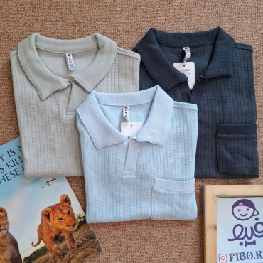 تیشرت یقه دار ریلی