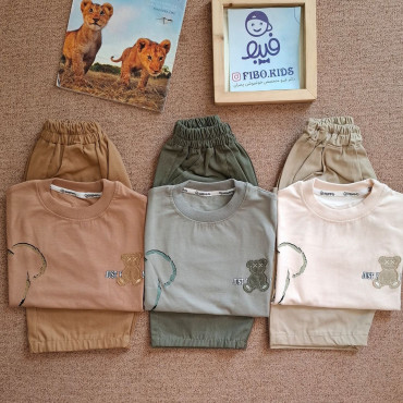 تیشرت شلوارک خرسی