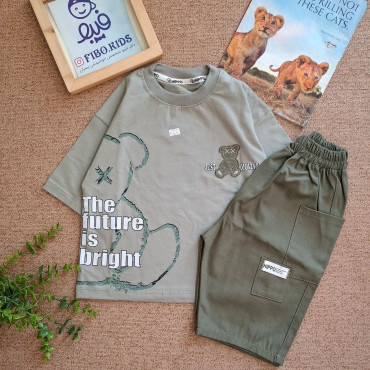 تیشرت شلوارک خرسی